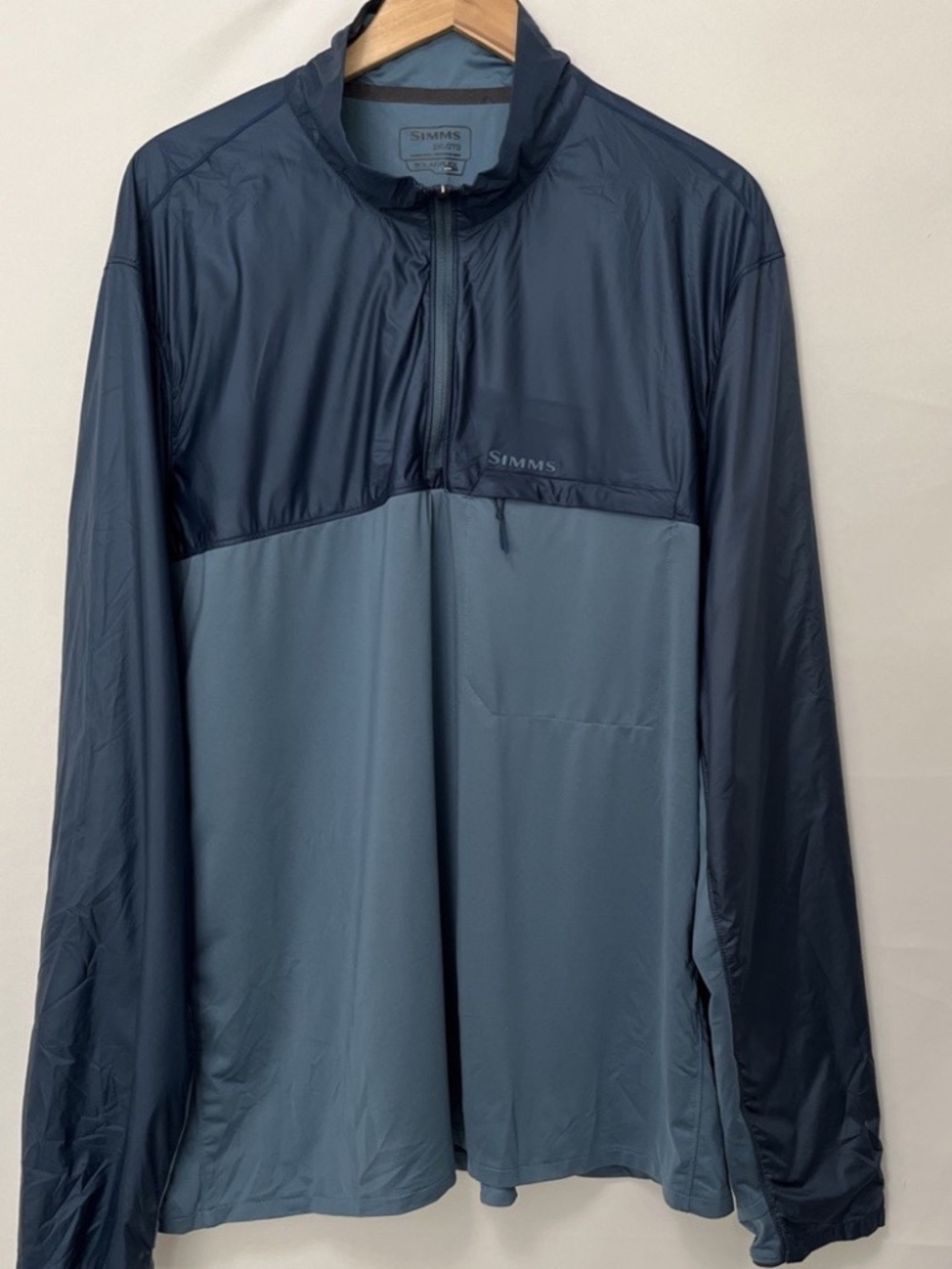 Simms Fishing SolarFlex Pullover Windbreaker Men's 2XL